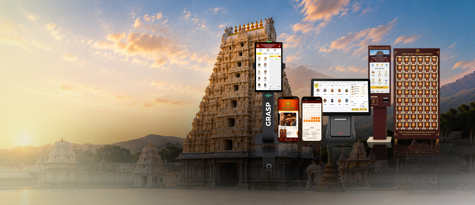 Grasp Temple Management Software