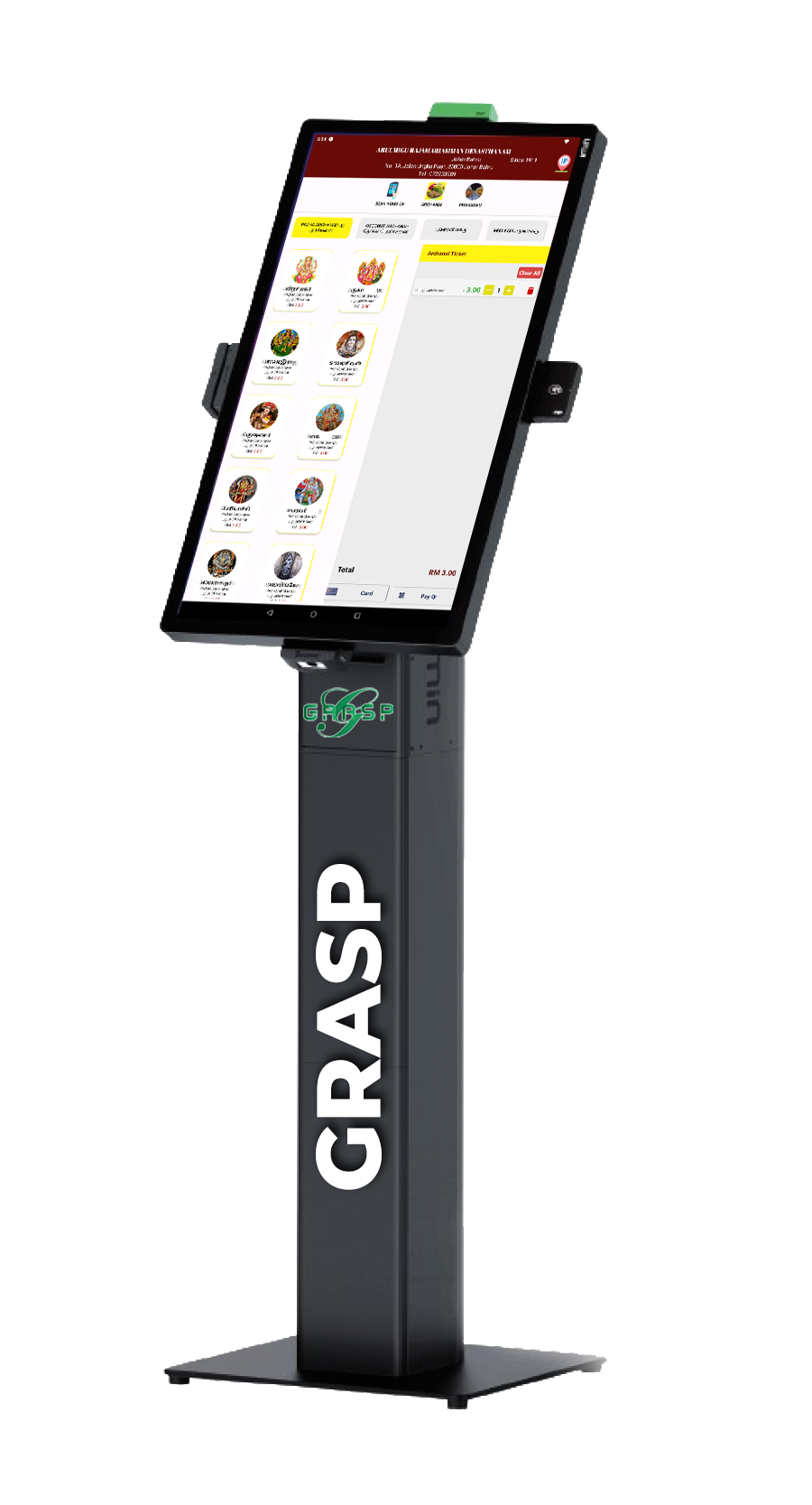 Temple Self Kiosk System – Digital Self-Service Counter for Temples